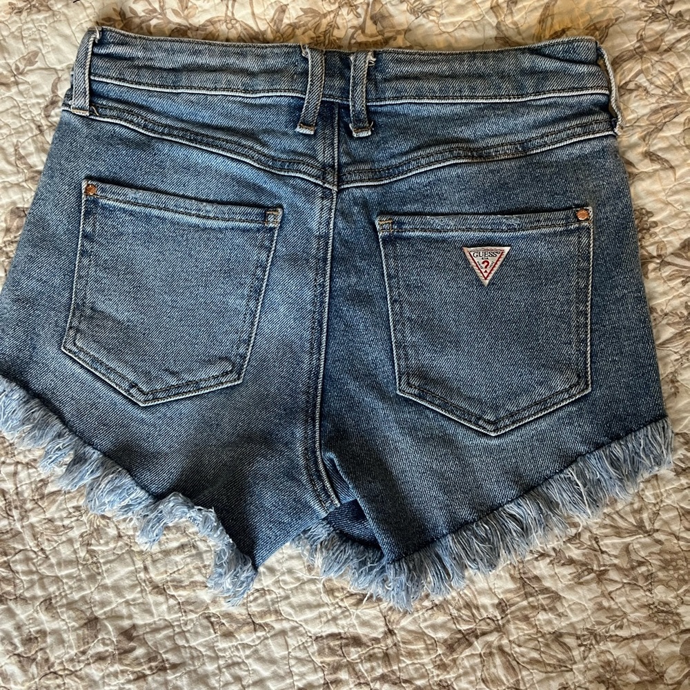 Guess denim cutoff shorts